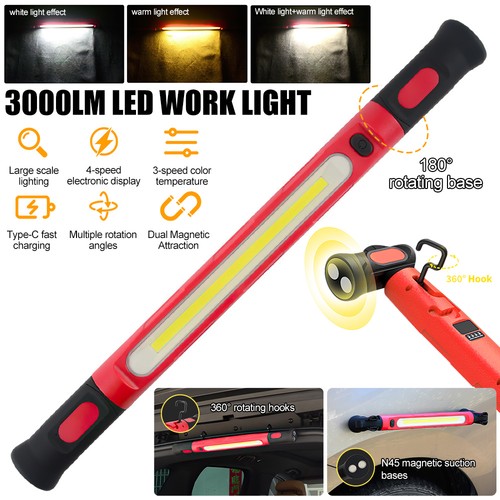 Mechanic work light under hood - mechanic,