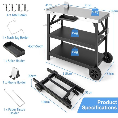Tier foldable outdoor - 3,