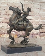 Remington bronze metal outlaw - remington,