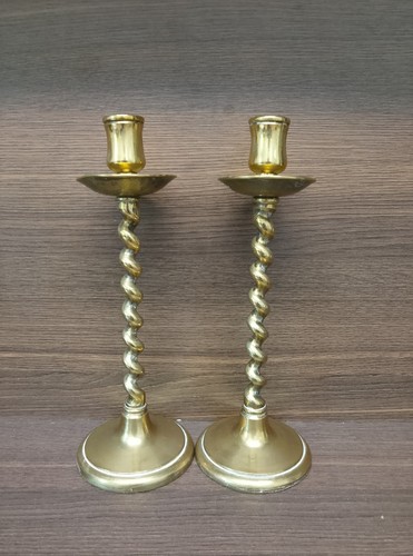 Brass barley twist - brass,