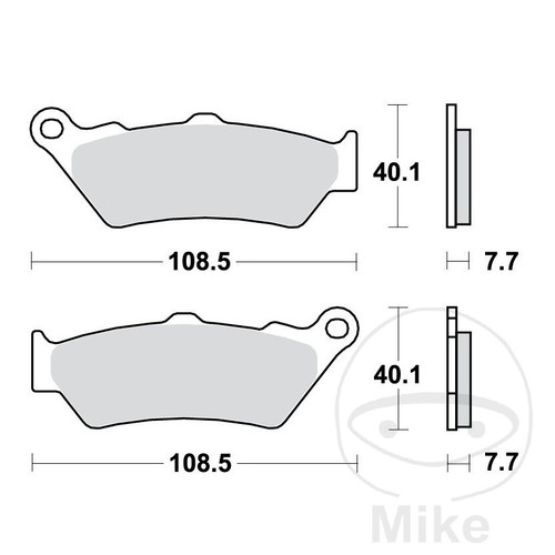 Trw standard brake pads - brake,