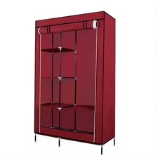 Large fabric wardrobe - large, with