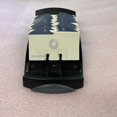 Rolodex desktop card file - rolodex,