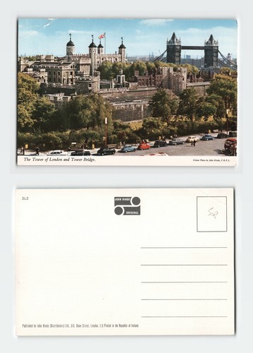 Vintage postcard tower - vintage, of