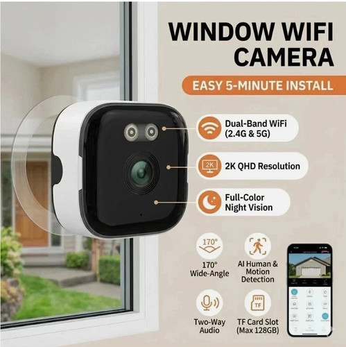 Window security camera 3mp - window,
