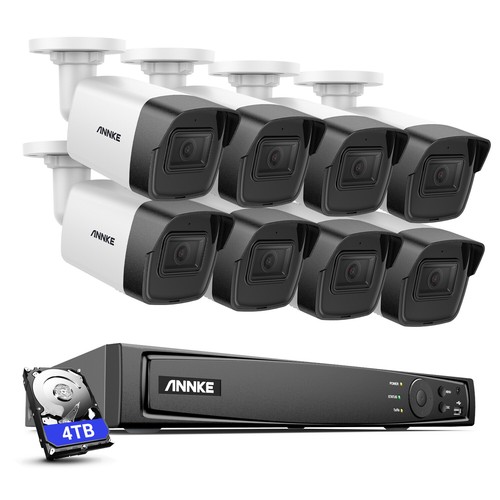 Annke 8ch 5mp cctv - 5mp, security