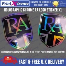 Royal alloy badge decal - royal,