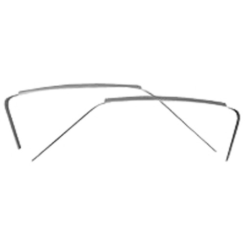 Drip rail channel weld thru - in, weld-thru