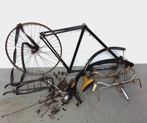 Raleigh bicycle frame - raleigh, &