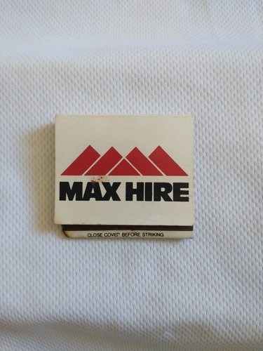 Vintage matchbox max hire - matchbox,