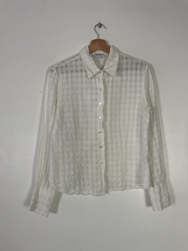 Brora cream linen cotton - cotton, shirt