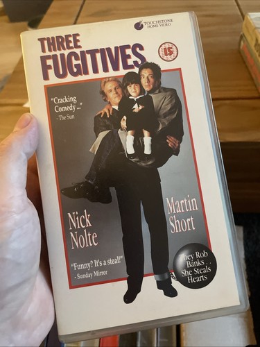 Three fugitives vhs - fugitives,