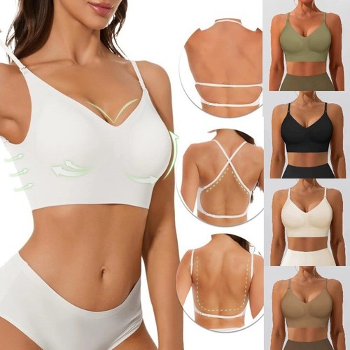Women low back invisible bra - invisible,