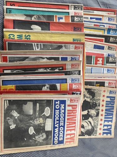 Private eye magazines 1984 - eye,