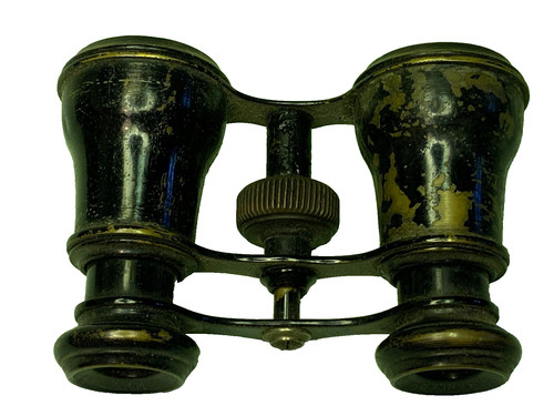 Vintage brass binoculars - vintage,