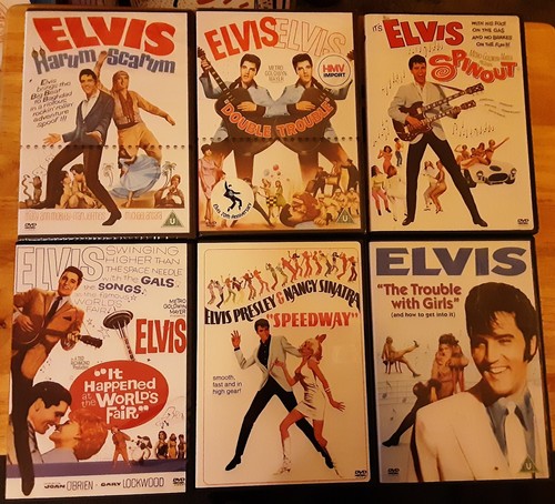 Six elvis presley films dvd - on,