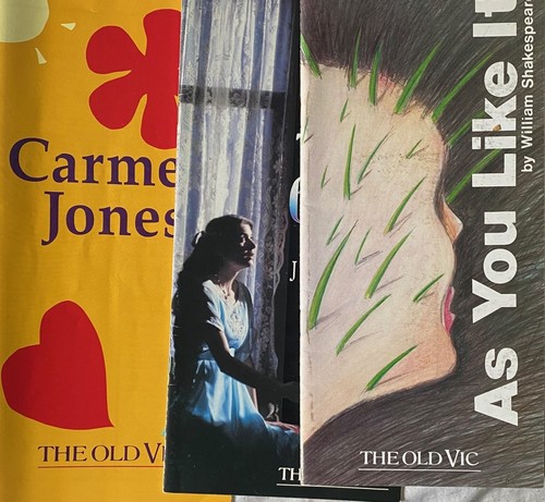 Old vic theatre programmes - x,