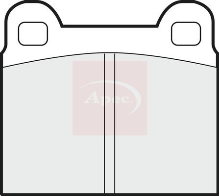 Brake pad set for - brake,