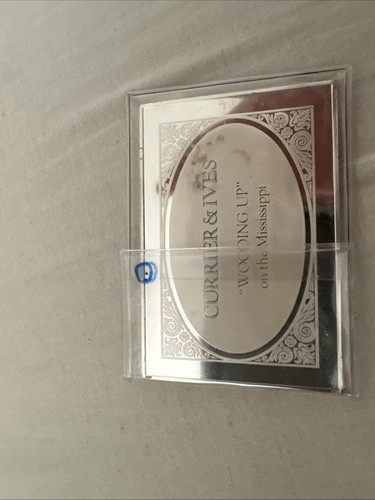 Currier and ives silver - currier,