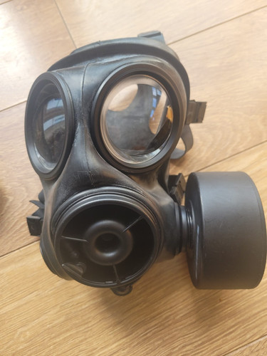 British army avon s10 gas - army, mask