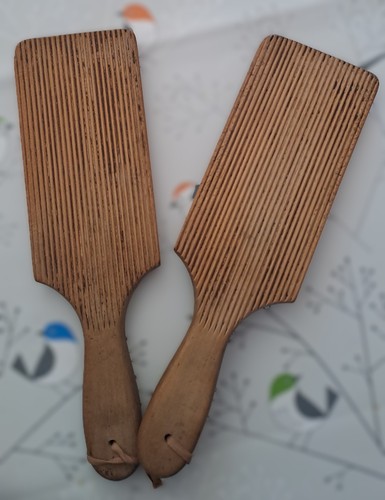 Pair edwardian butter pats - pair, of