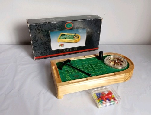 Vintage miniature roulette - vintage,