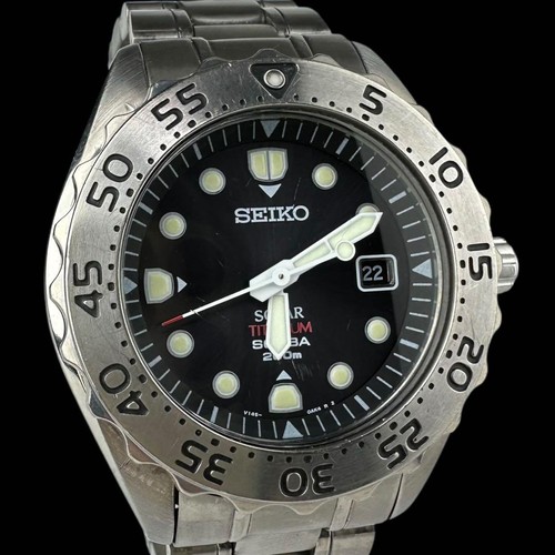 Seiko prospex solar - solar, titanium