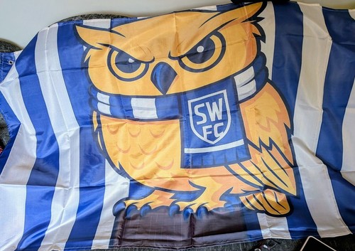 Sheffield wednesday owls flag - owls, flag-