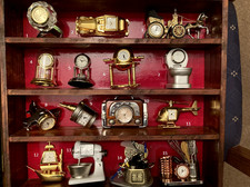 Vintage miniature clocks - miniature,