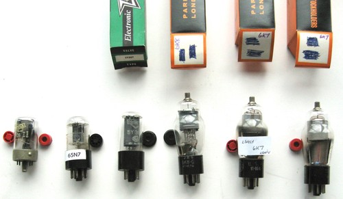 Vintage radio valves - 6,