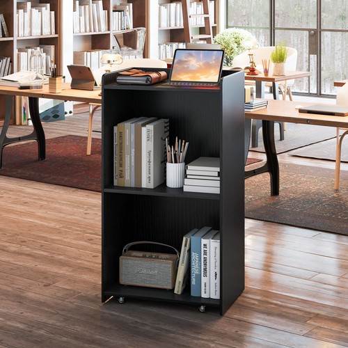 105cm rolling lectern stand - rolling,