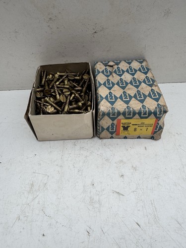 Nettlefolds brass wood screws - nettlefolds,