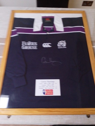 Signed gavin hastings - signed,