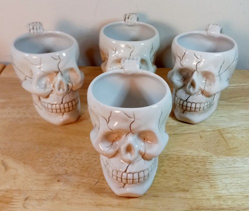 4pc pacific giftware skull - 4pc,