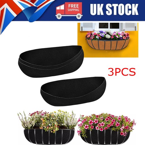 Felt trough planter liner - trough,