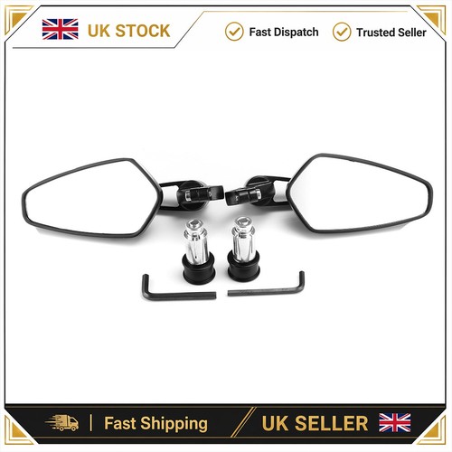 22mm inch bar end mirrors - 22mm,