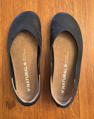 Vivobarefoot black flats - flats, size