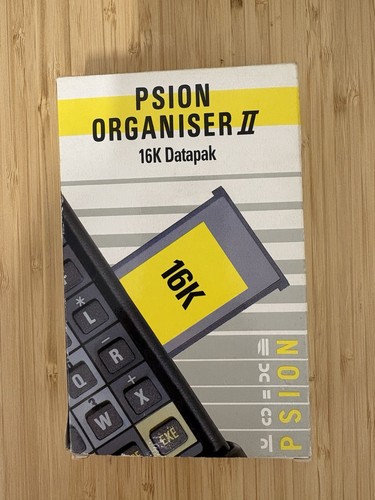 Psion organiser 16k datapak - organiser,
