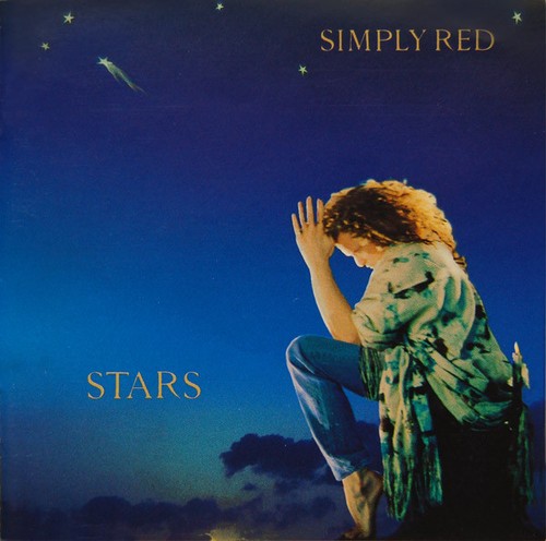 Simply red stars - red,