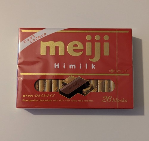 Meiji himilk milk chocolate - himilk,