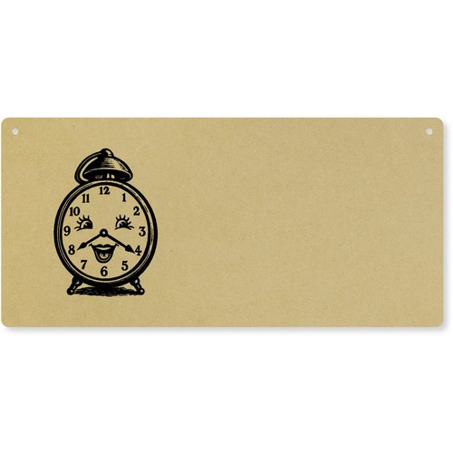 Happy face alarm clock - face, clock'