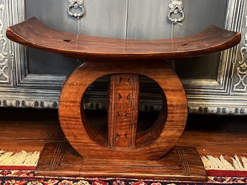 Vintage ashanti stool - ashanti,