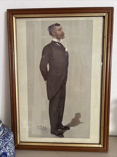 Antique vanity fair spy print - vanity,