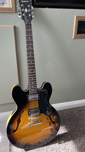Epiphone dot semi hollow body - epiphone,