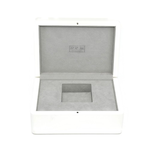 White watch box - b.r.m.,