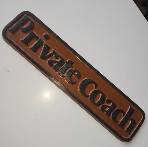 Rare vtg private coach - ",
