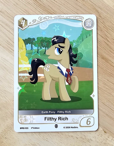Filthy rich little pony - rich, my