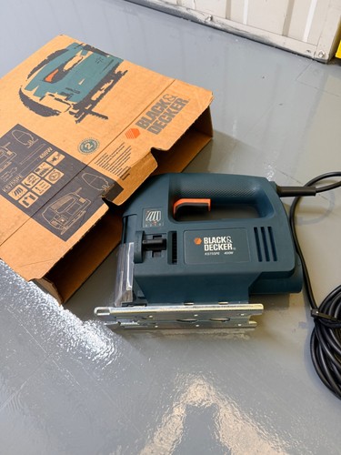 Vintage black decker - black, jigsaw