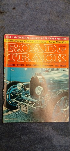 Road track magazine april - road, ~