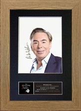 ANDREW LLOYD WEBBER Signed